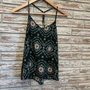 Hollister Flowy Patterned Tank Top